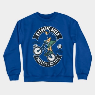 Extreme Bike freestyle Crewneck Sweatshirt